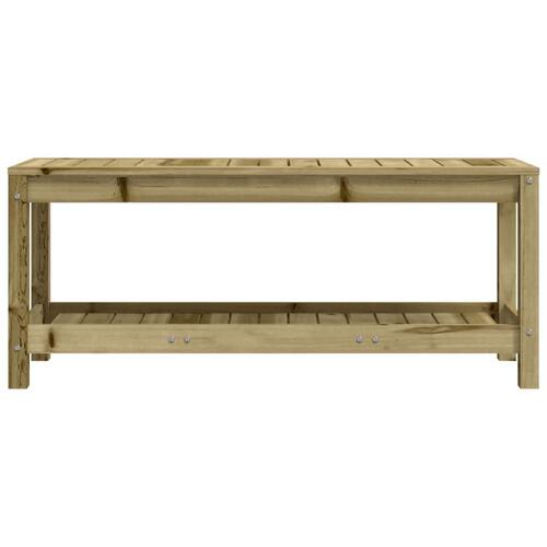 Havebænk 108x35x45 cm imprægneret fyrretræ