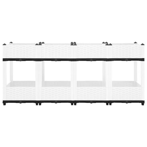 Højbed 160x40x71 cm polypropylen