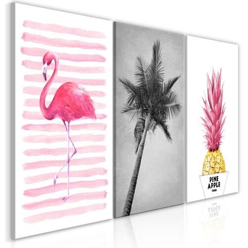 Billede - Tropical Heat (3 Parts) 120 x 60 cm