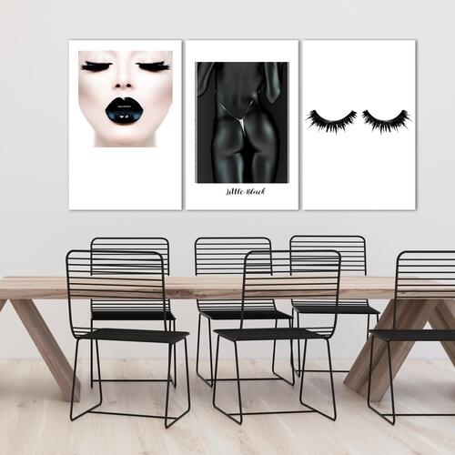 Billede - Power of Femininity (3 Parts) 120 x 60 cm