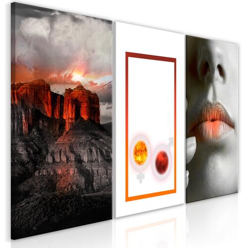 Billede - Passion (3 Parts) 120 x 60 cm