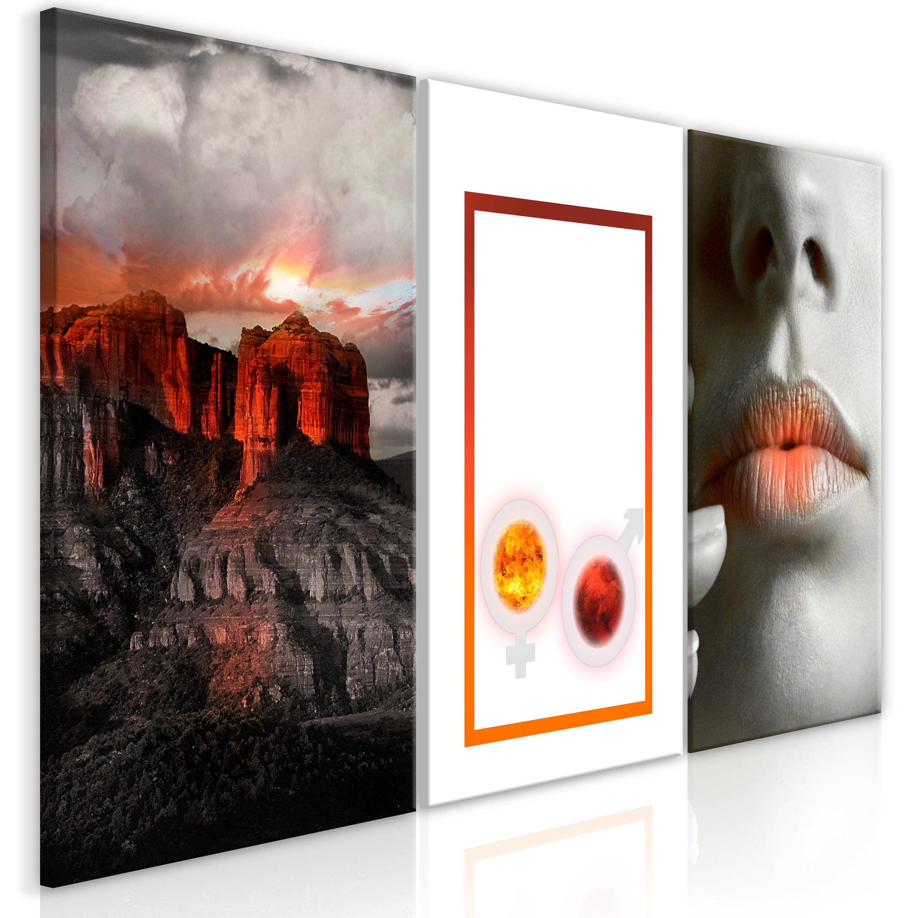 Billede - Passion (3 Parts) 120 x 60 cm