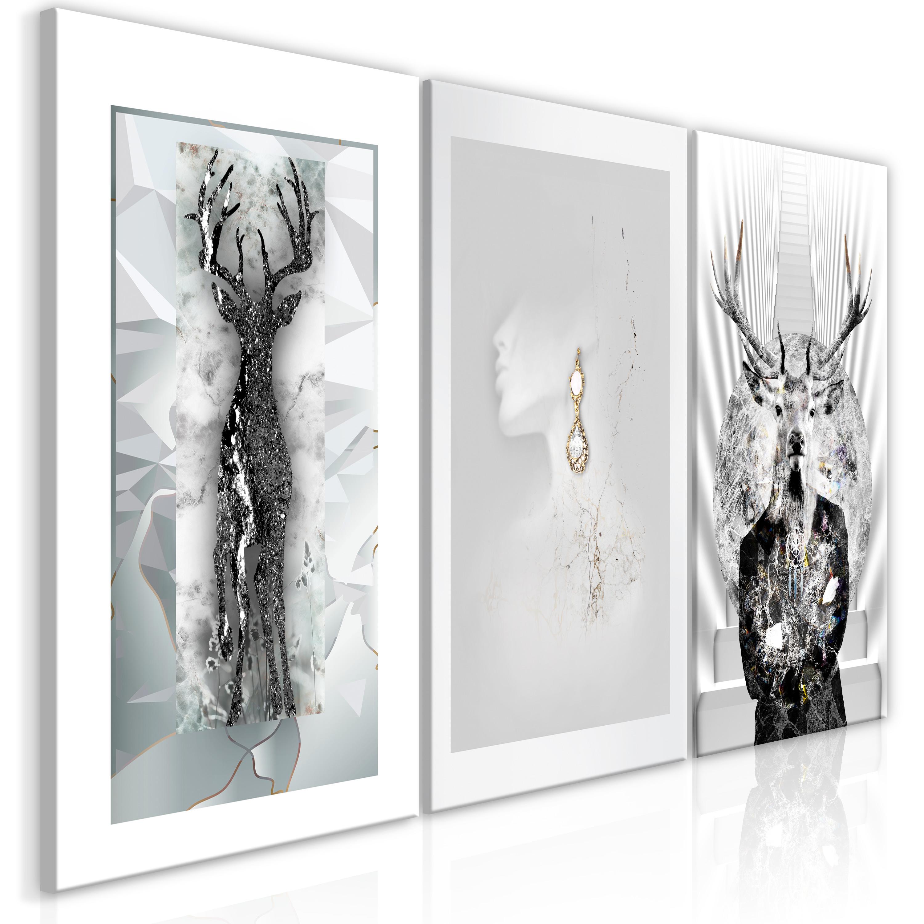 Billede - Beauty of Nature (3 Parts) 120 x 60 cm