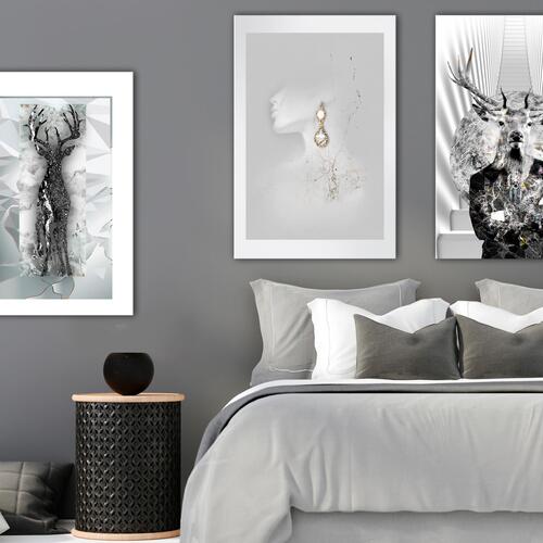 Billede - Beauty of Nature (3 Parts) 120 x 60 cm