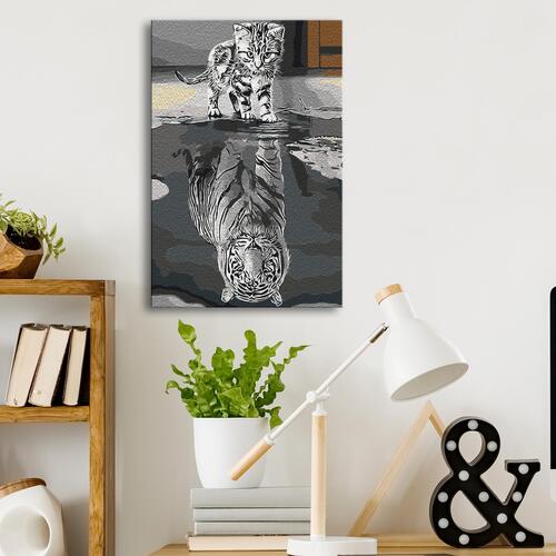 Mal selv billede - Reflection From the Future 40 x 60 cm