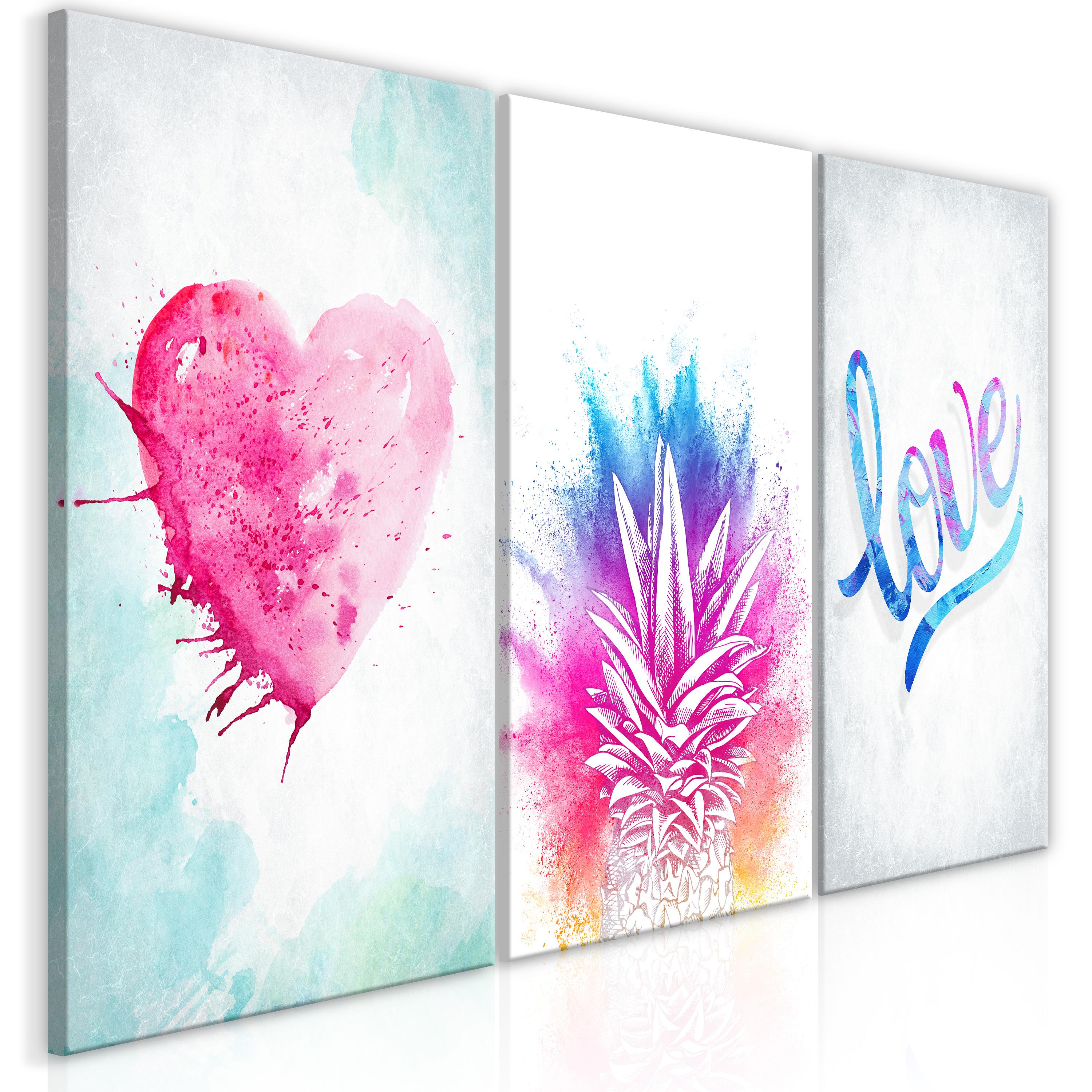 Billede - Tropical Dust (3 Parts) 120 x 60 cm
