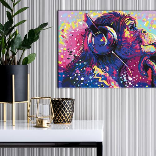 Mal selv billede - Magic Chimpanzee 60 x 40 cm