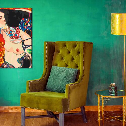 Mal selv billede - Gustav Klimt: Judith II 40 x 60 cm