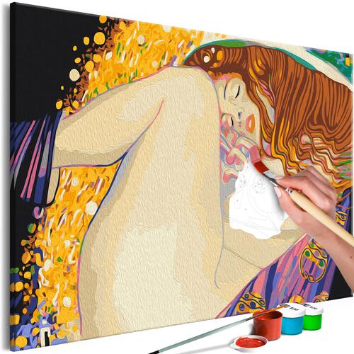 Mal selv billede - Gustav Klimt: Danae 60 x 40 cm