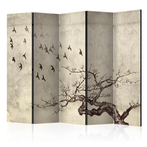 Skærmvæg - Flock of birds II 225 x 172 cm