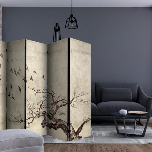 Skærmvæg - Flock of birds II 225 x 172 cm