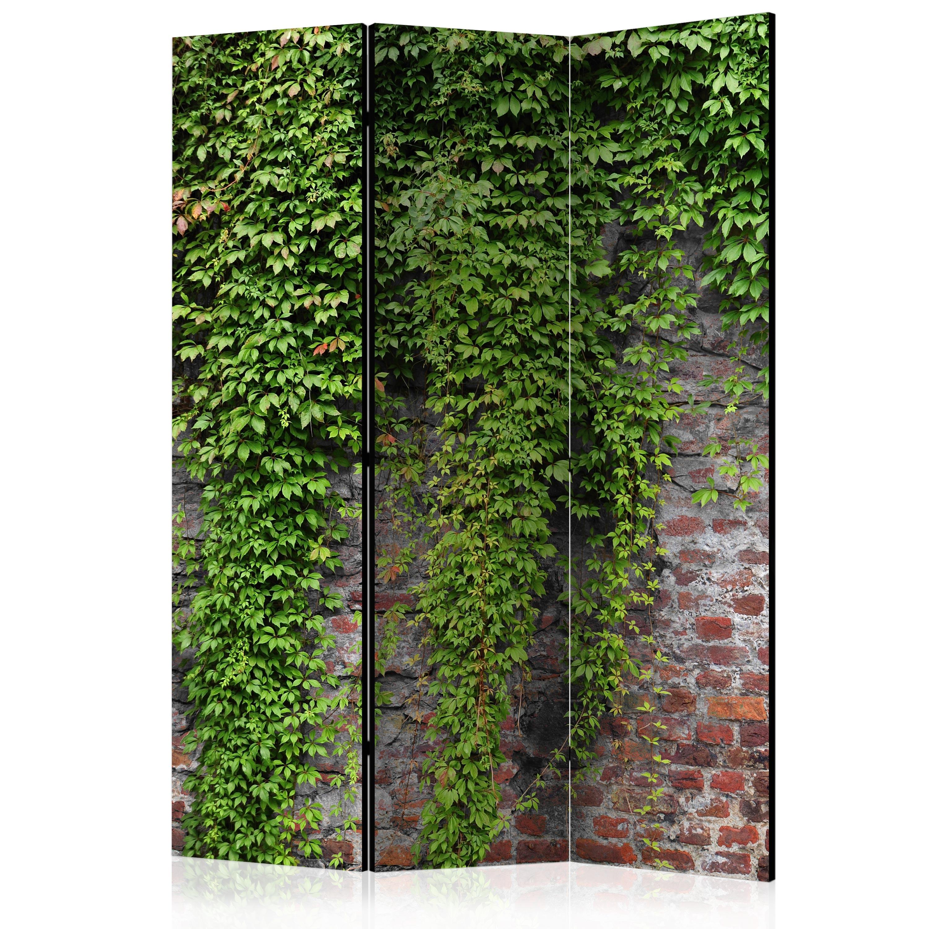 Skærmvæg - Brick and ivy 135 x 172 cm