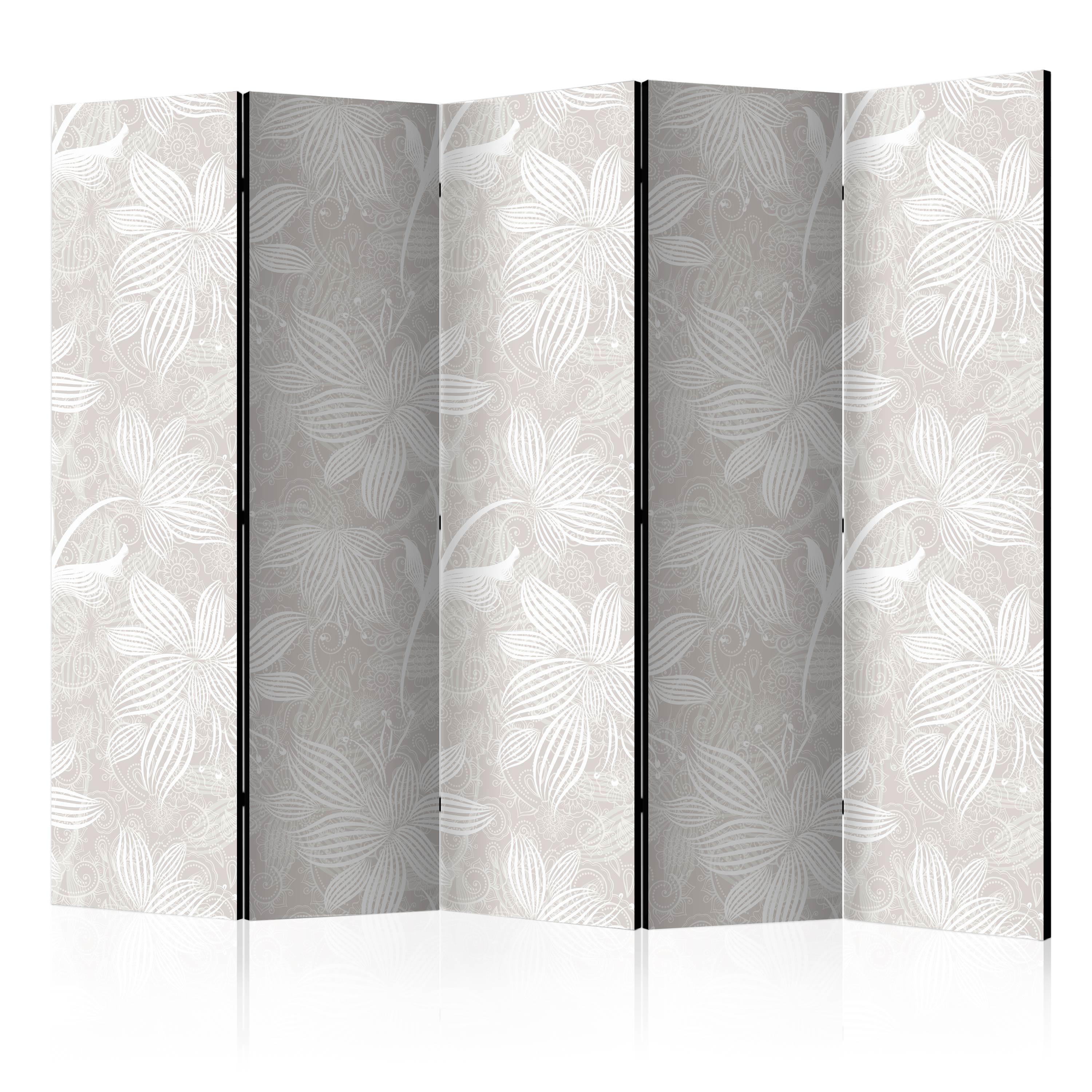 Skærmvæg - Floral Elements II 225 x 172 cm