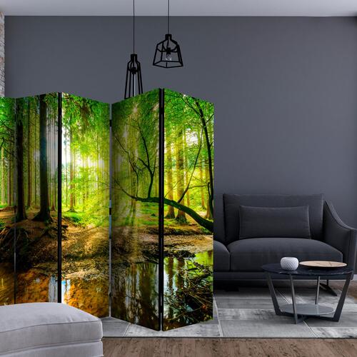 Skærmvæg - Forest Stream II 225 x 172 cm
