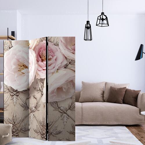 Skærmvæg - Romantic beige 135 x 172 cm