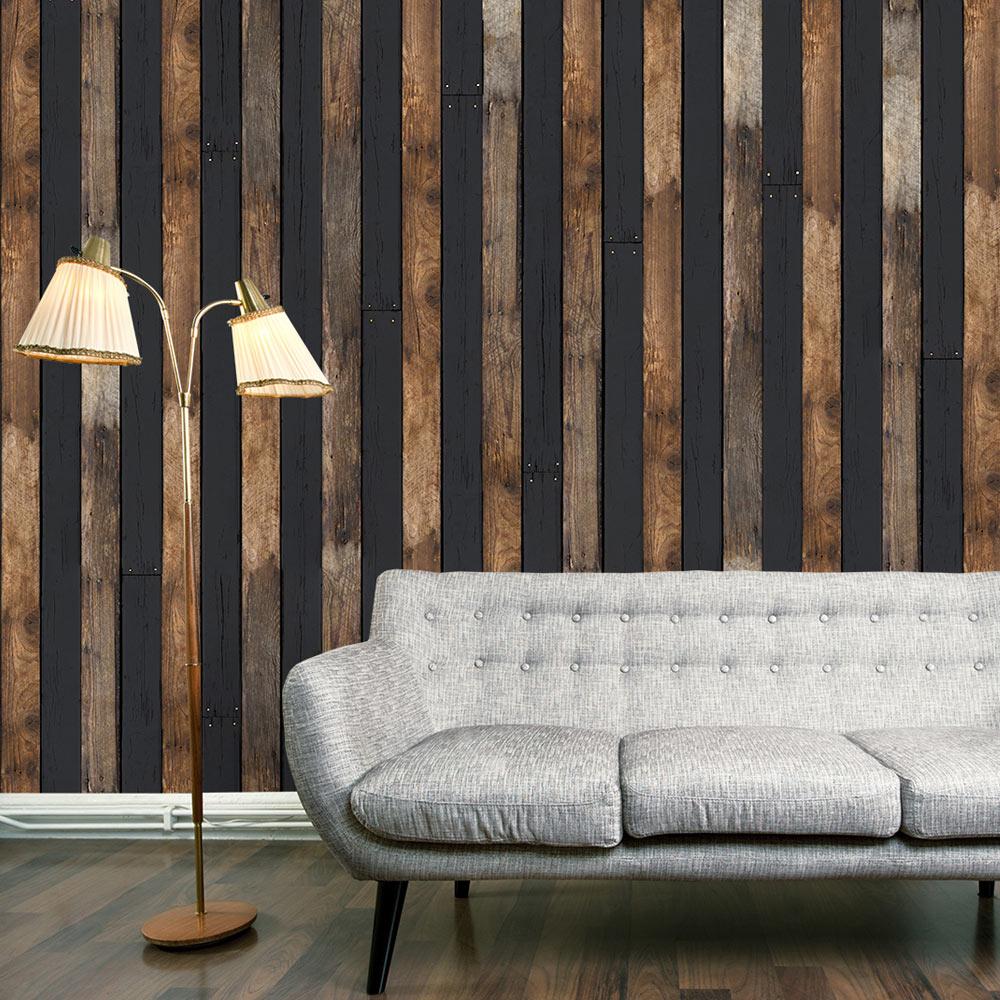 Tapet - Wooden duo 50 x 1000 cm