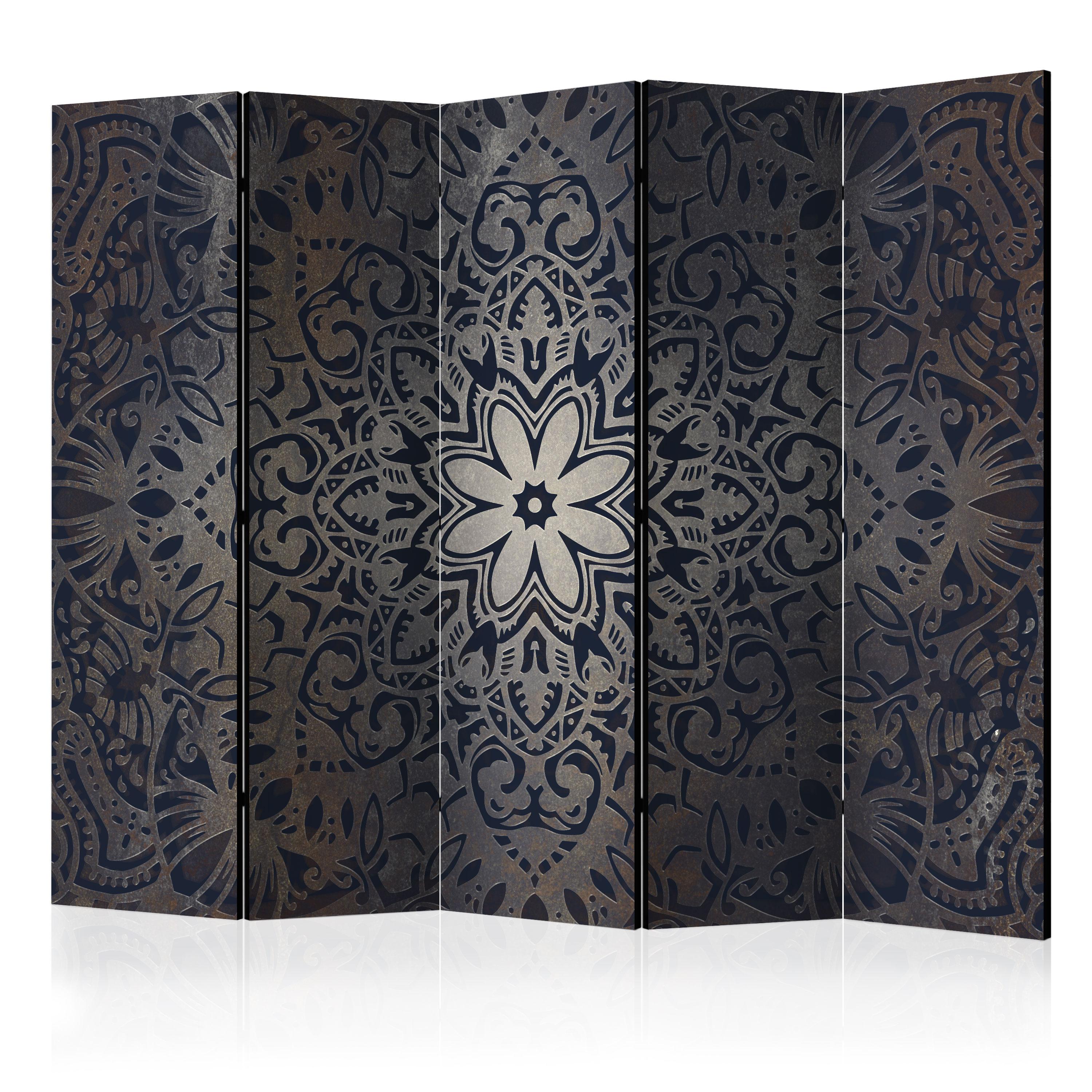 Skærmvæg - Iron Flowers II 225 x 172 cm