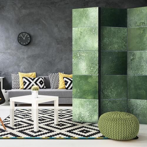 Skærmvæg - Green Puzzle 135 x 172 cm
