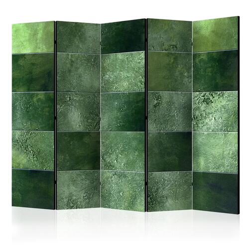 Skærmvæg - Green Puzzle II 225 x 172 cm