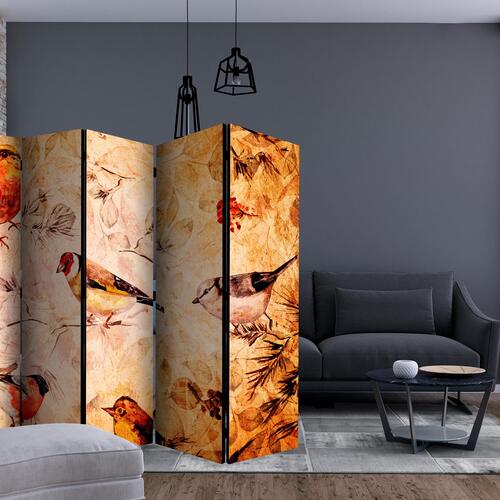 Skærmvæg - Birds 225 x 172 cm