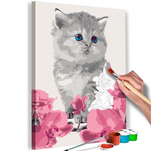 Mal selv billede - Kitty Cat 40 x 60 cm
