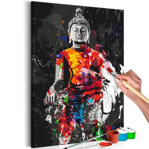 Mal selv billede - Buddha in Colours 40 x 60 cm