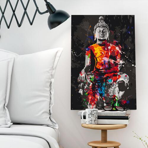 Mal selv billede - Buddha in Colours 40 x 60 cm