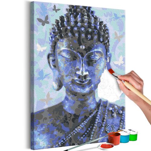 Mal selv billede - Buddha and Butterflies 40 x 60 cm