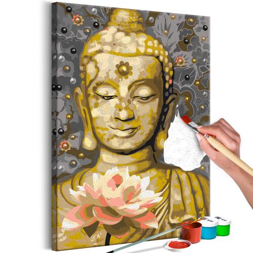 Mal selv billede - Golden Statue 40 x 60 cm