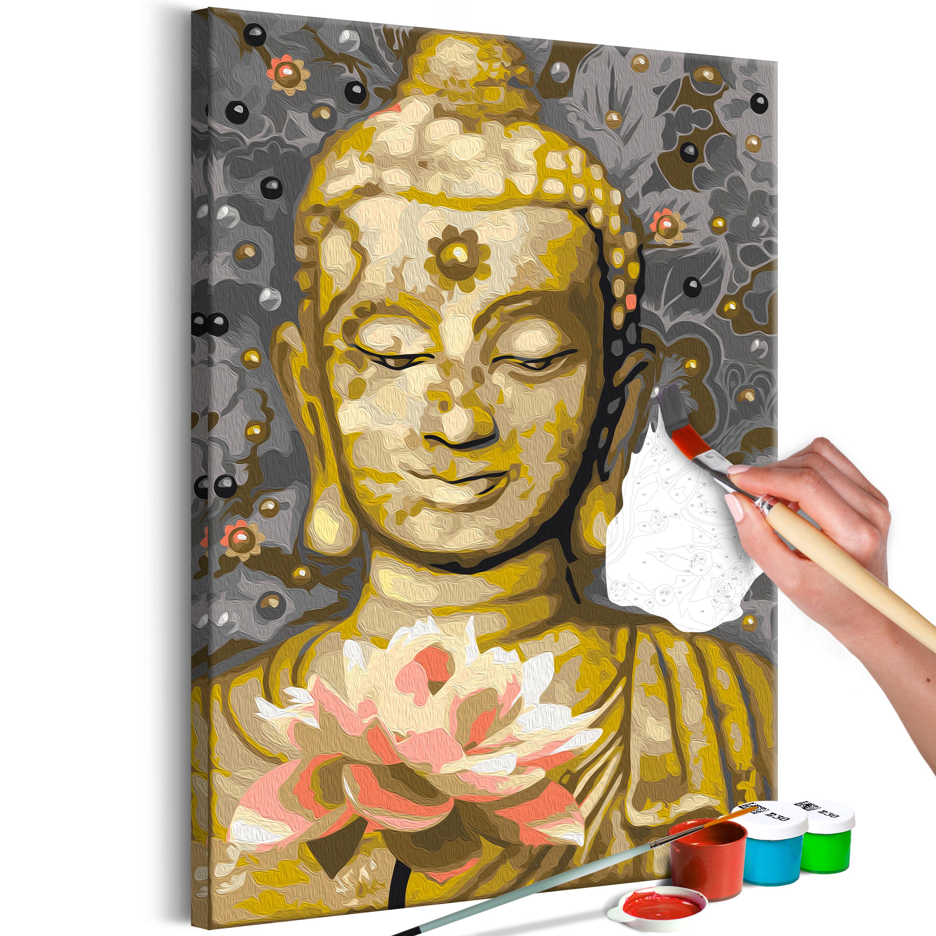 Mal selv billede - Golden Statue 40 x 60 cm