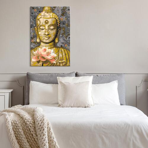 Mal selv billede - Golden Statue 40 x 60 cm