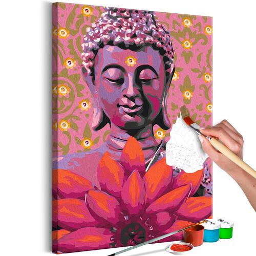 Mal selv billede - Friendly Buddha 40 x 60 cm