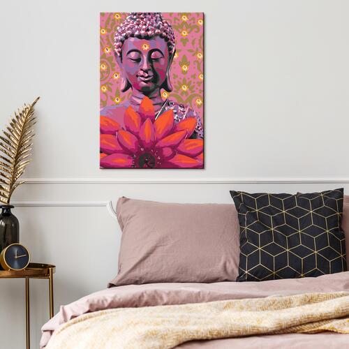 Mal selv billede - Friendly Buddha 40 x 60 cm