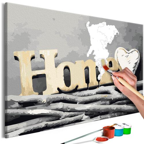 Mal selv billede - Home on the Branches 60 x 40 cm