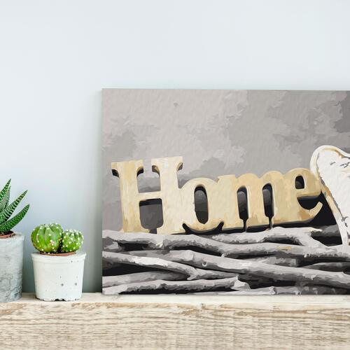 Mal selv billede - Home on the Branches 60 x 40 cm