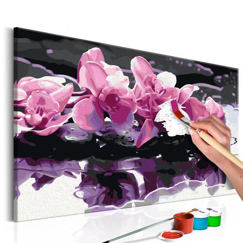 Mal selv billede - Purple Orchid 60 x 40 cm