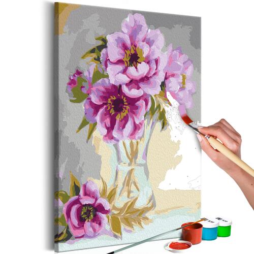 Mal selv billede - Flowers In A Vase 40 x 60 cm