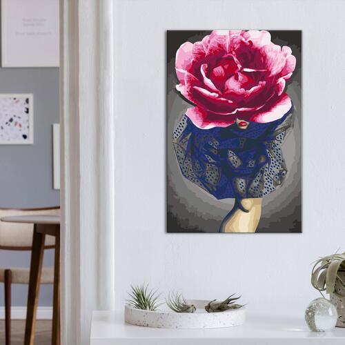 Mal selv billede - Flower Girl 40 x 60 cm