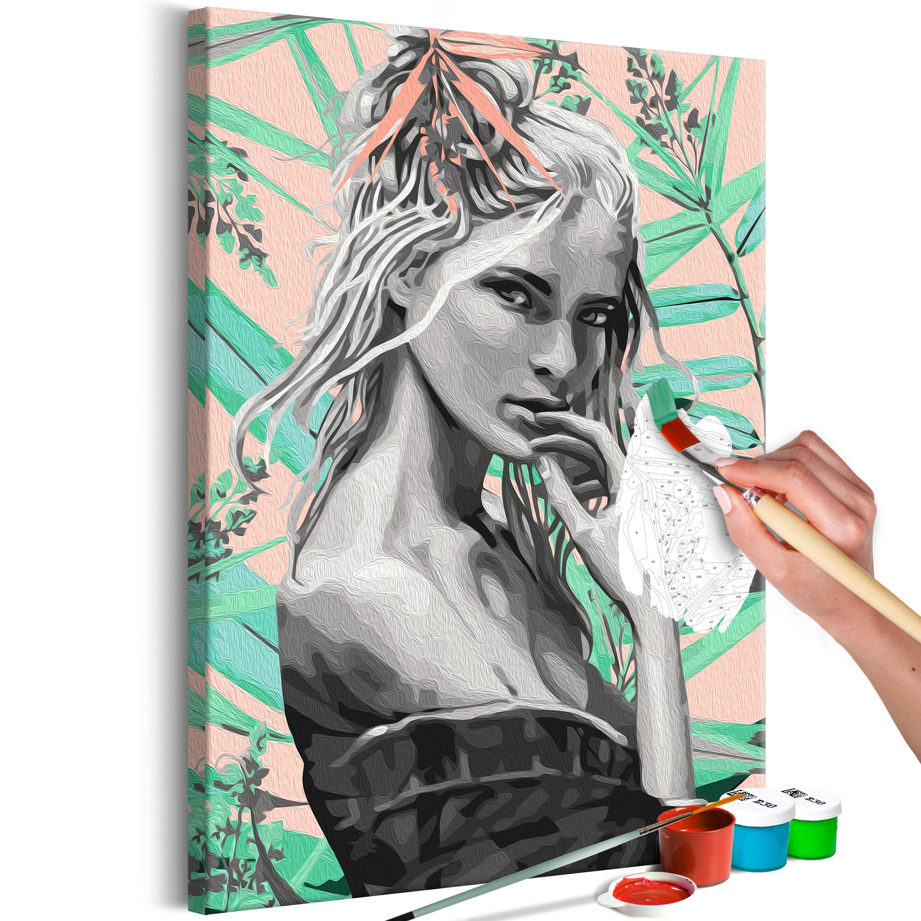 Mal selv billede - Girl From The Meadow 40 x 60 cm