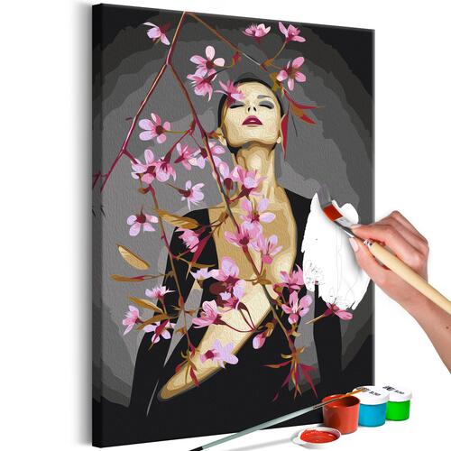 Mal selv billede - Mystery in Black 40 x 60 cm