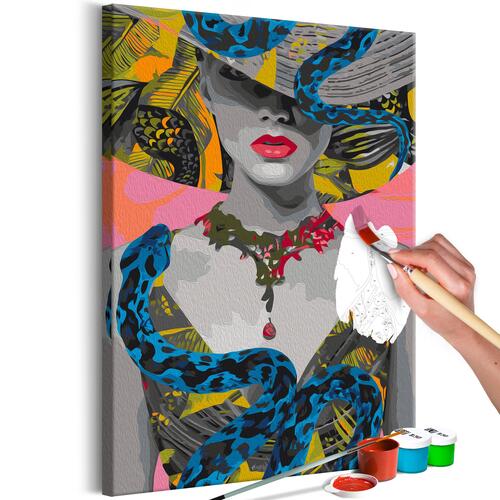 Mal selv billede - Snake Goddess 40 x 60 cm