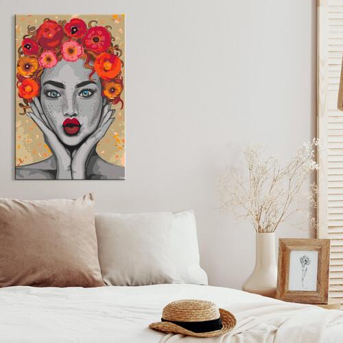Mal selv billede - Summer Lady 40 x 60 cm