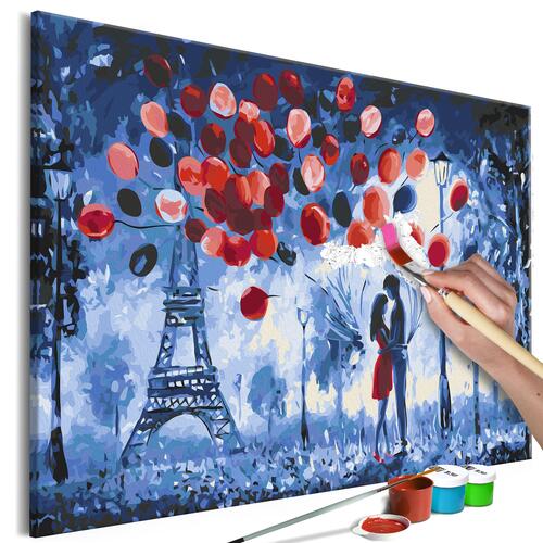 Mal selv billede - Night in Paris 60 x 40 cm