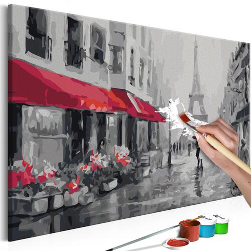 Mal selv billede - Rainy Paris 60 x 40 cm