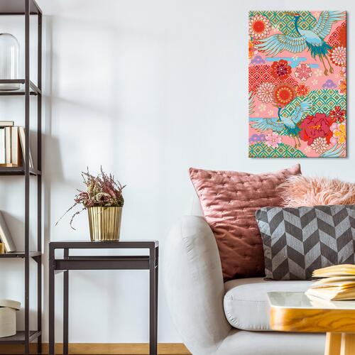 Mal selv billede - Spring Cranes 40 x 60 cm