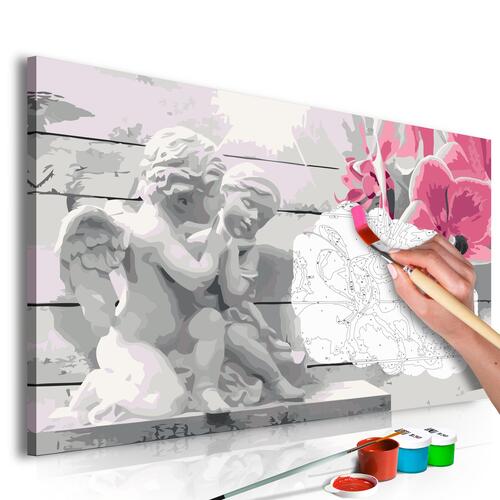 Mal selv billede - Angels (Pink Orchid) 60 x 40 cm
