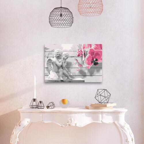 Mal selv billede - Angels (Pink Orchid) 60 x 40 cm