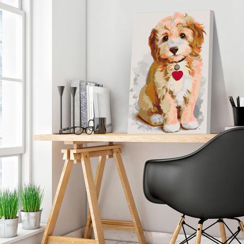Mal selv billede - Dog (Puppy) 40 x 60 cm