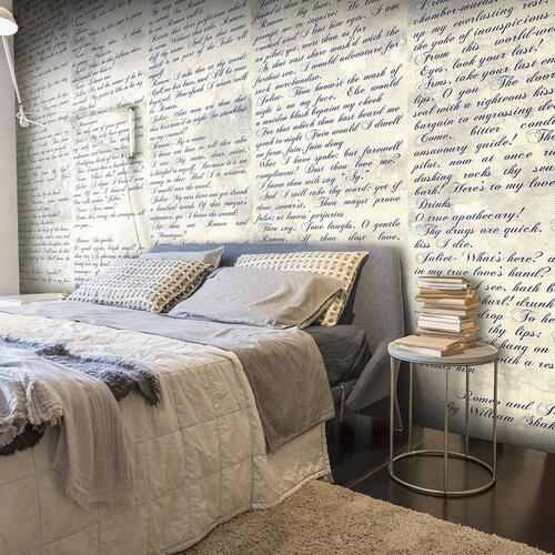 Tapet - Verses of Love (Romeo & Juliet) 50 x 1000 cm