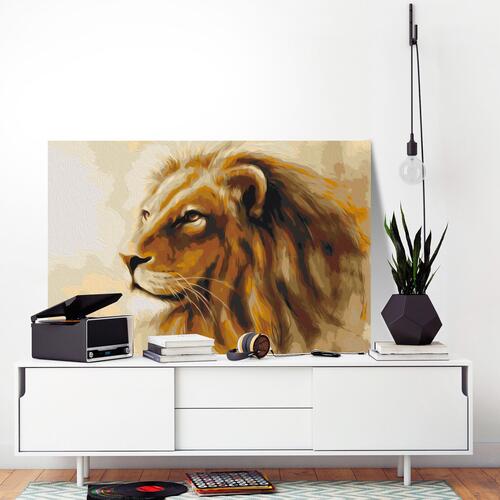 Mal selv billede - Lion King 60 x 40 cm